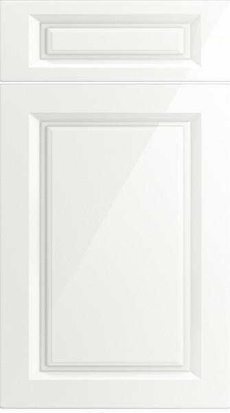 Fontwell High Gloss White Kitchen Doors | Made to Measure from £4.16