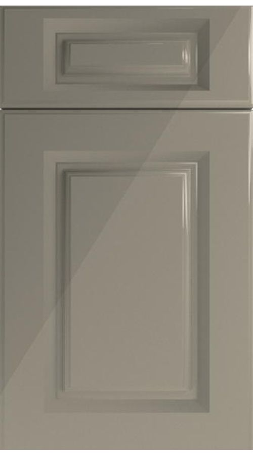 Buxted High Gloss Graphite Kitchen Doors