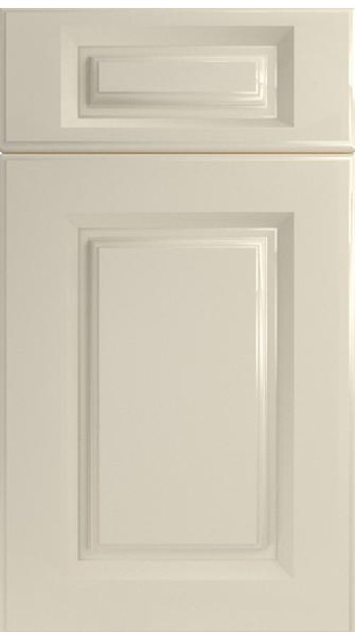 Buxted High Gloss Ivory Kitchen Doors