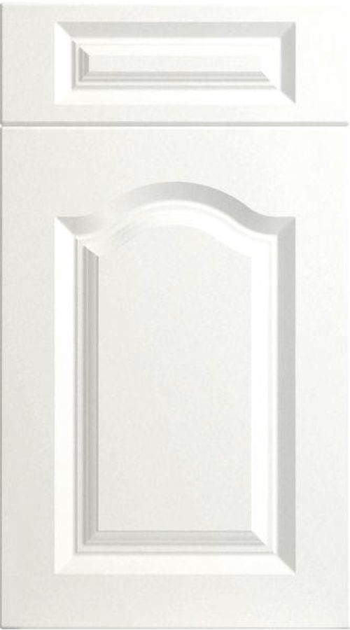 Cathedral Arch High Gloss White Kitchen Doors