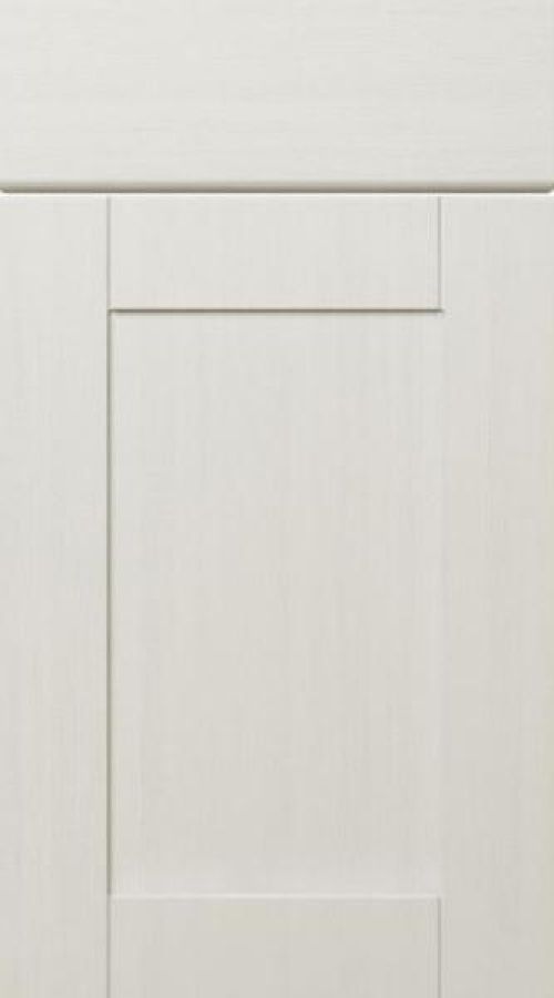 Shaker Opengrain White Kitchen Door