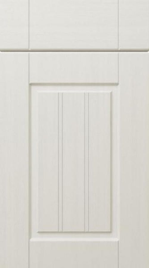 Tongue & Groove Opengrain White Kitchen Doors