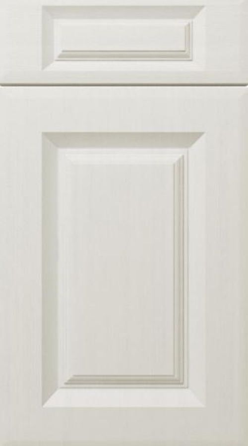 Square Frame Opengrain White Kitchen Doors