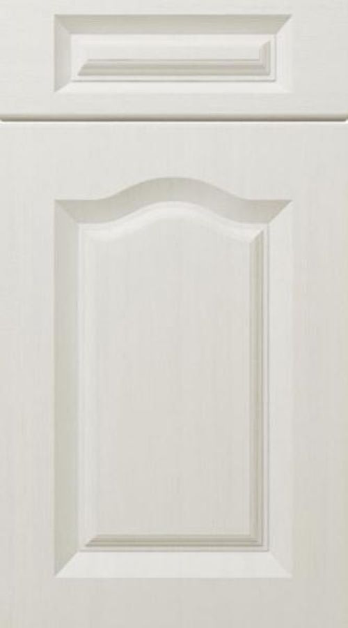 Cathedral Arch Opengrain White Kitchen Doors
