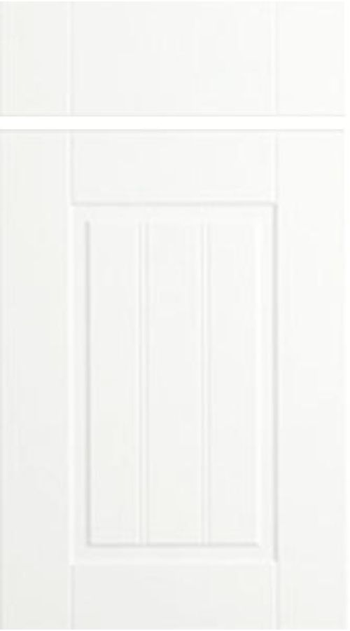 Newport Satin White Kitchen Doors