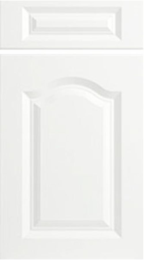 Cathedral Arch Super White Ash Kitchen Doors