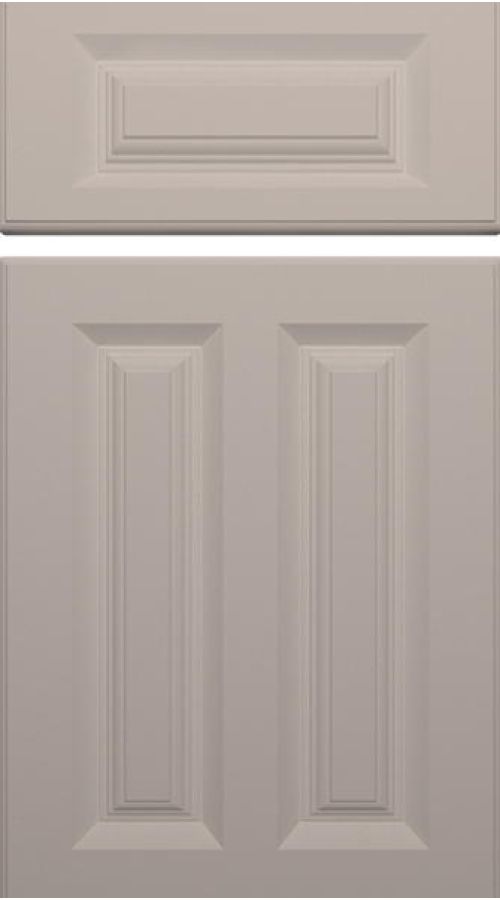 Amberley TrueMatt White Grey Kitchen Doors