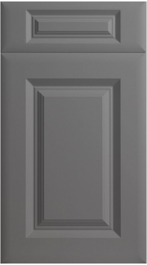 Square Frame High Gloss Dust Grey Kitchen Doors