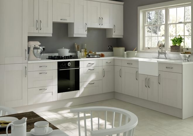 Trends Avola White Kitchen Door