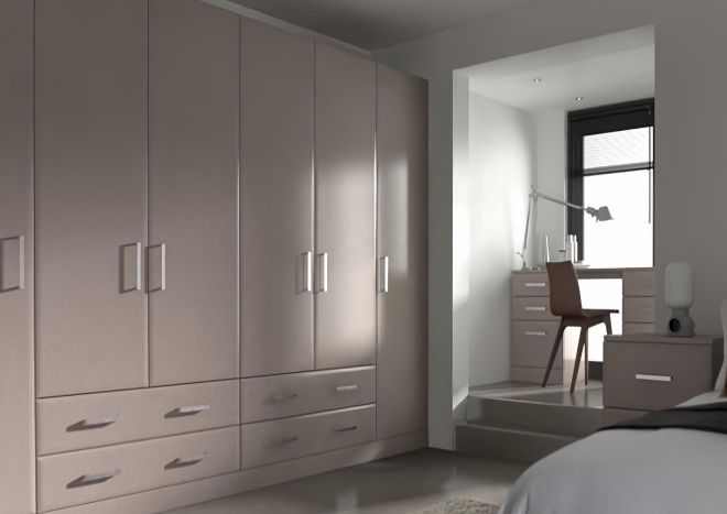 Trends Legno Stone Grey Bedroom Door