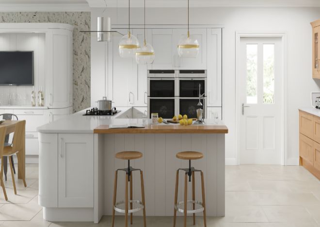Chartwell Light Grey Kitchen Door