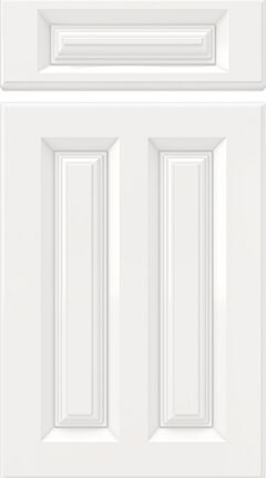 Amberley Silk White Kitchen Doors