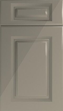 Buxted High Gloss Graphite Kitchen Doors