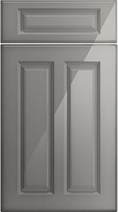 Amberley High Gloss Light Grey Kitchen Doors