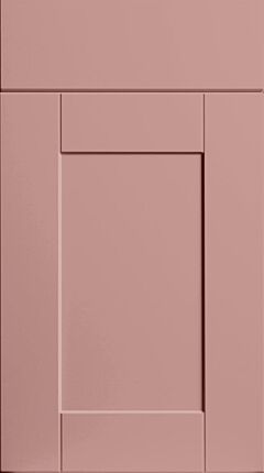 Shaker Matt Dusky Pink Kitchen Doors
