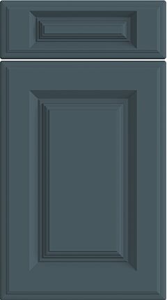 Parrett Matt Colonial Blue Kitchen Doors