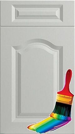 Cathedral Arch Paintable Vinyl Kitchen Doors