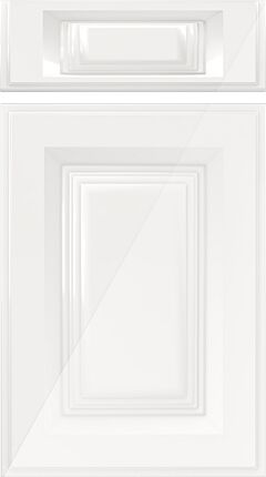 Parrett High Gloss White Kitchen Doors