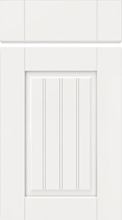 Storrington Silk White Kitchen Doors
