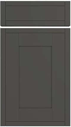 Mayfair Super Matt Graphite Kitchen Doors