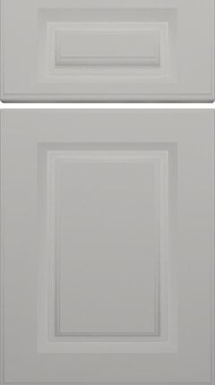 Buxted TrueMatt Light Grey Kitchen Doors