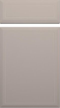 Durrington TrueMatt White Grey Kitchen Doors