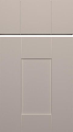 Arlington TrueMatt White Grey Kitchen Doors