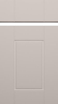 Fairlight TrueMatt White Grey Kitchen Doors
