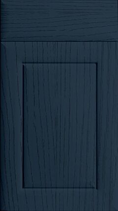 Arun Woodgrain Matt Indigo Blue Kitchen Doors
