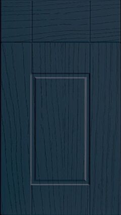 Severn Woodgrain Matt Indigo Blue Kitchen Doors