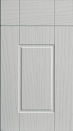 Severn Woodgrain Matt Light Grey Kitchen Doors