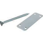 Steel joining plates and screws