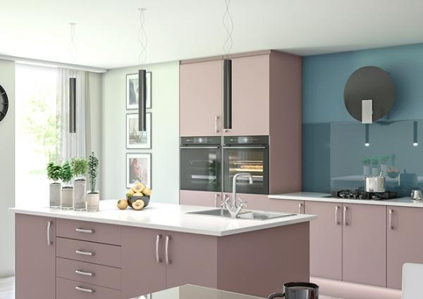 Pink kitchens