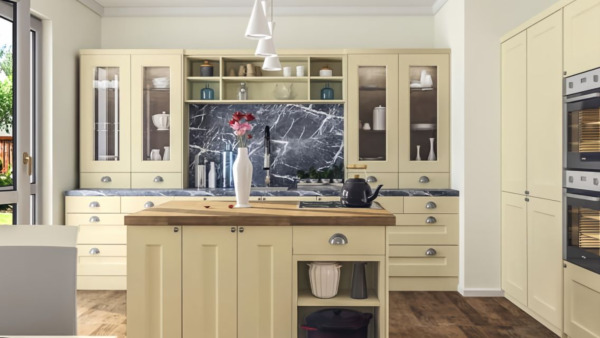 Wide range of styles and colours of replacement kitchen doors