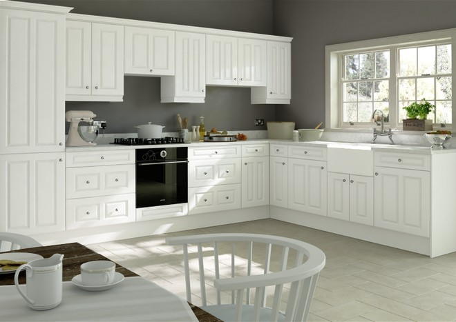 Amberley Paintable Vinyl Kitchen Doors Made To Measure From