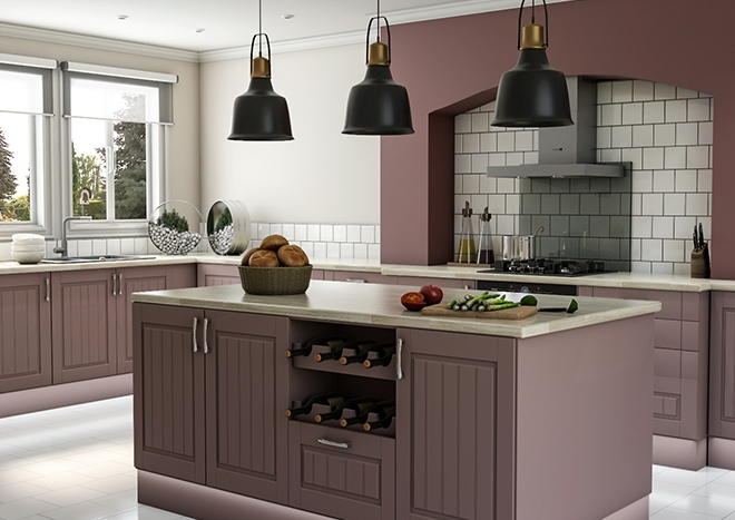 Storrington TrueMatt Dusky Pink Kitchen Doors | Made to Measure from £3.19