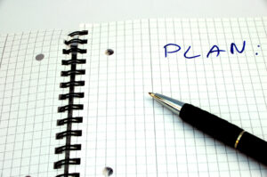 Tips - draw a plan