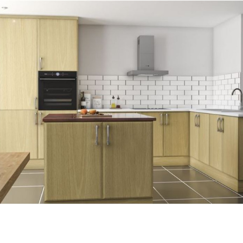 Woodgrain replacement kitchen doors